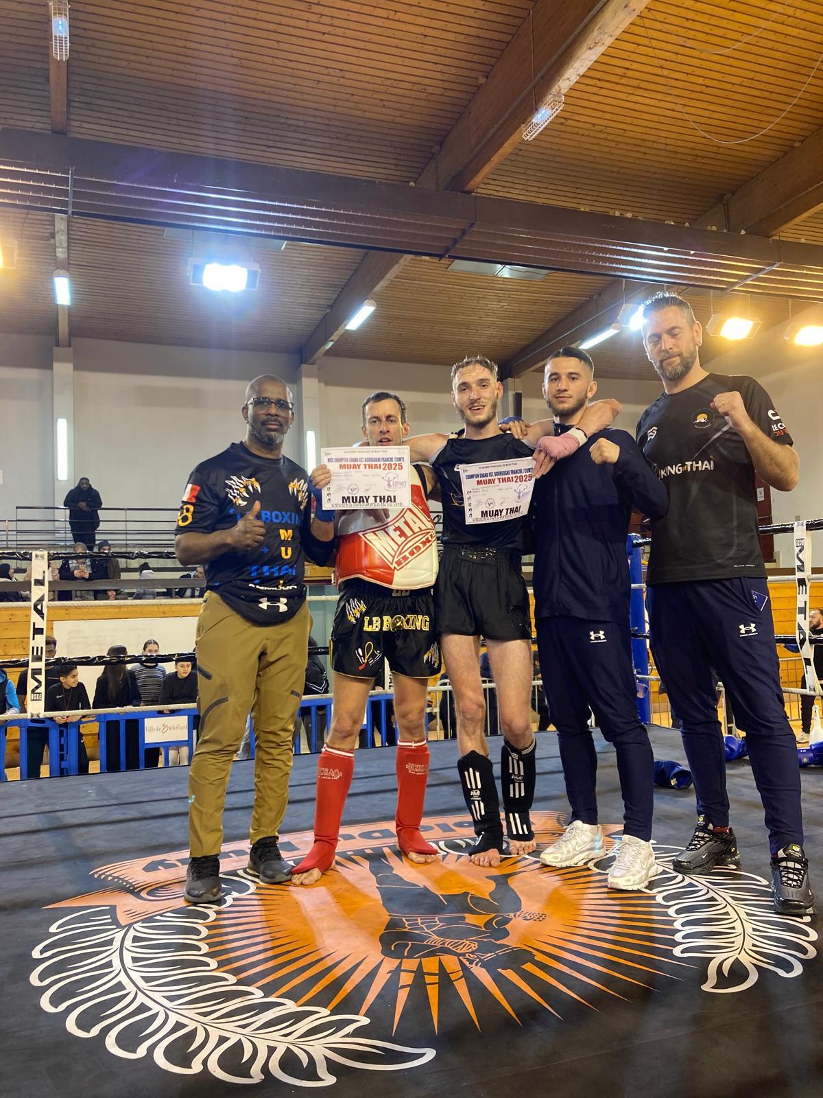 Champions Grand Est Bourgogne Franche-Comté Muay Thaï 2025