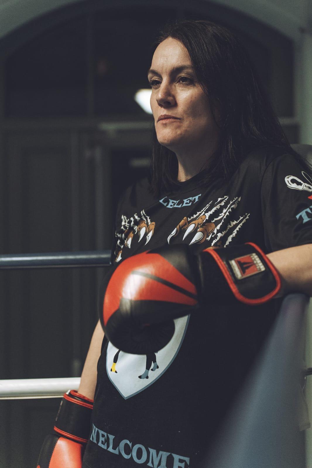 Laetitia Legros, co-fondatrice et coach de LB Boxing